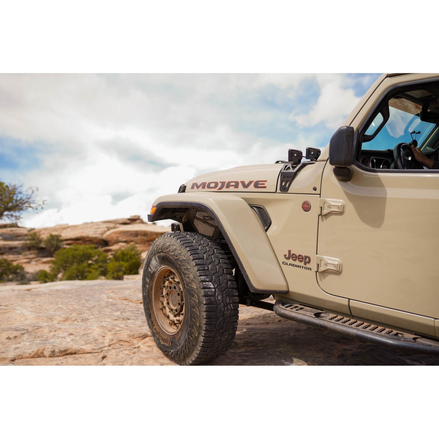 DV8 OFF-ROAD | 2018 2025 Jeep Wrangler JL JLU Gladiator JT Front Inner Fenders  | INFEND-06FB