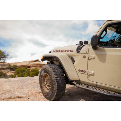 DV8 OFF-ROAD | 2018 2025 Jeep Wrangler JL JLU Gladiator JT Front Inner Fenders  | INFEND-06FB