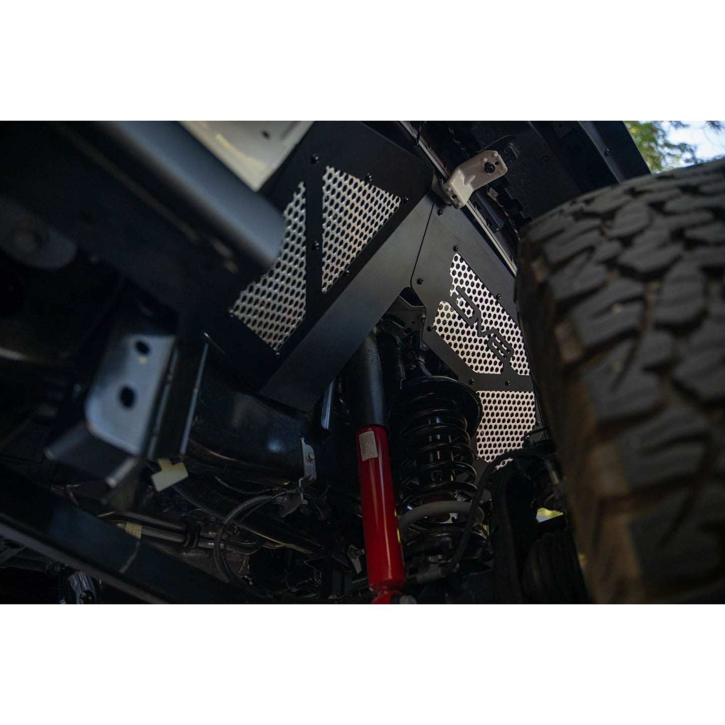 DV8 OFF-ROAD | 2018 2025 Jeep Wrangler JL JLU Gladiator JT Front Inner Fenders  | INFEND-06FB