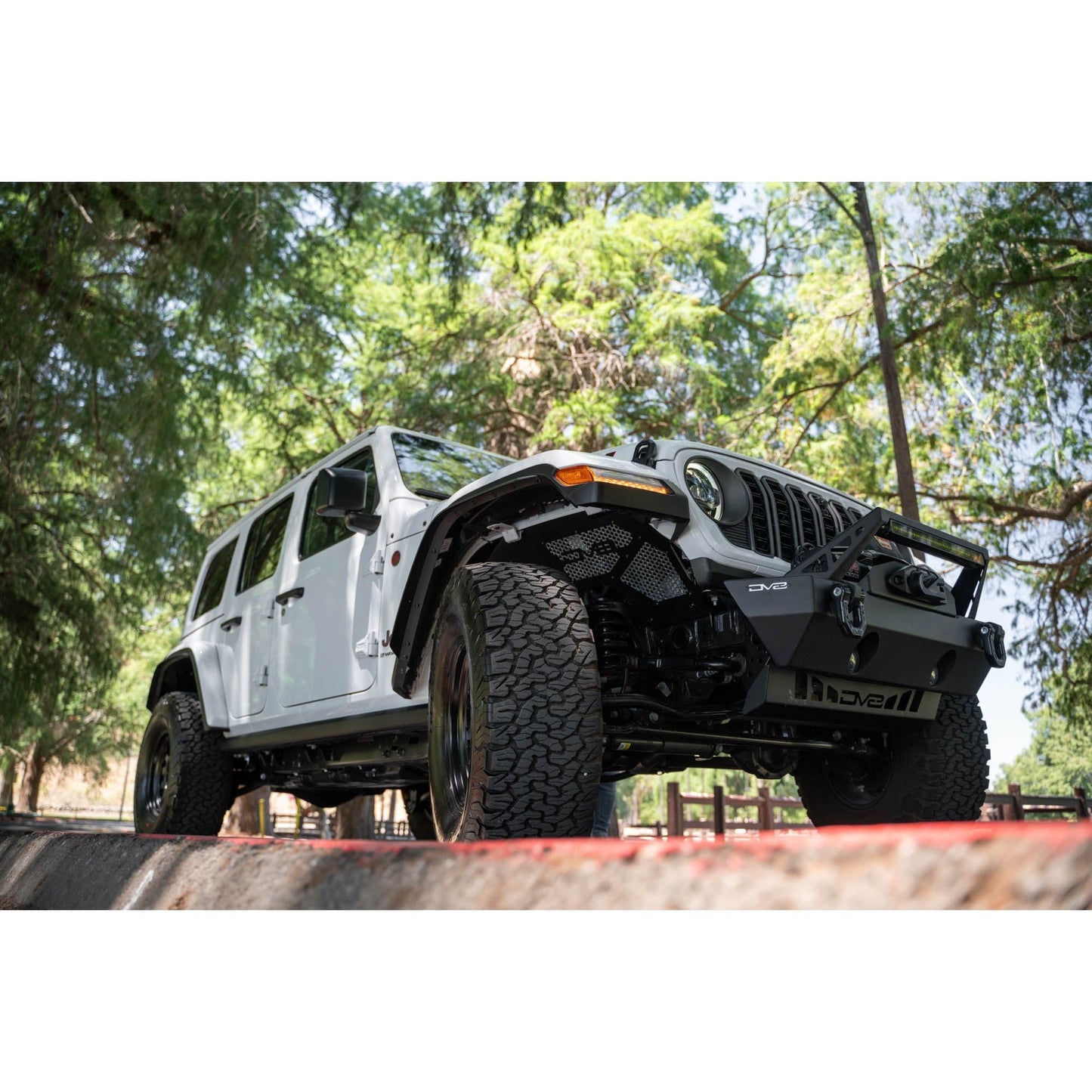 DV8 OFF-ROAD | 2018 2025 Jeep Wrangler JL JLU Gladiator JT Front Inner Fenders  | INFEND-06FB