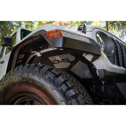 DV8 OFF-ROAD | 2018 2025 Jeep Wrangler JL JLU Gladiator JT Front Inner Fenders  | INFEND-06FB