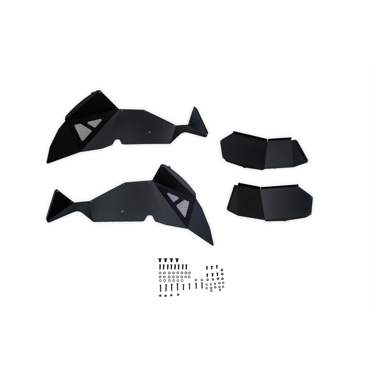 DV8 OFF-ROAD | 2018 2024 Jeep Wrangler JL JLU Rear Inner Fenders  | INFEND-06RB