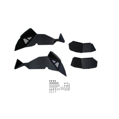 DV8 OFF-ROAD | 2018 2024 Jeep Wrangler JL JLU Rear Inner Fenders  | INFEND-06RB
