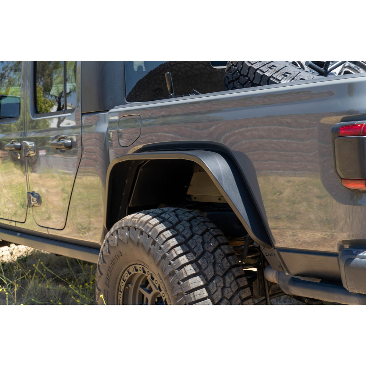 DV8 OFF-ROAD | 2020 2025 Jeep Gladiator JT Rear Inner Fenders  | INFEND-07RB