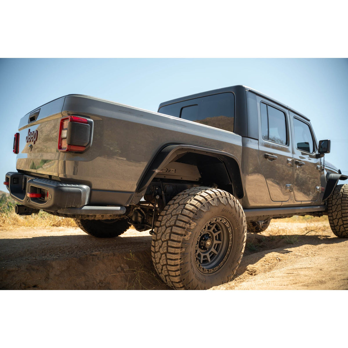 DV8 OFF-ROAD | 2020 2025 Jeep Gladiator JT Rear Inner Fenders  | INFEND-07RB