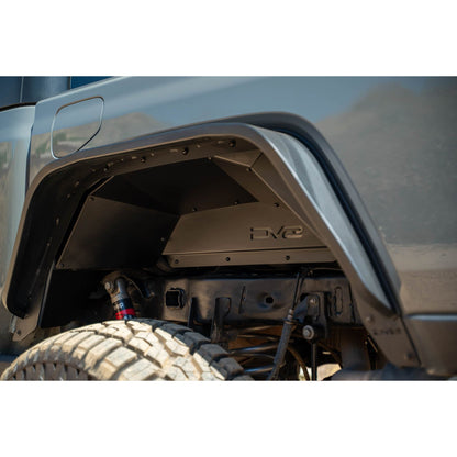 DV8 OFF-ROAD | 2020 2025 Jeep Gladiator JT Rear Inner Fenders  | INFEND-07RB
