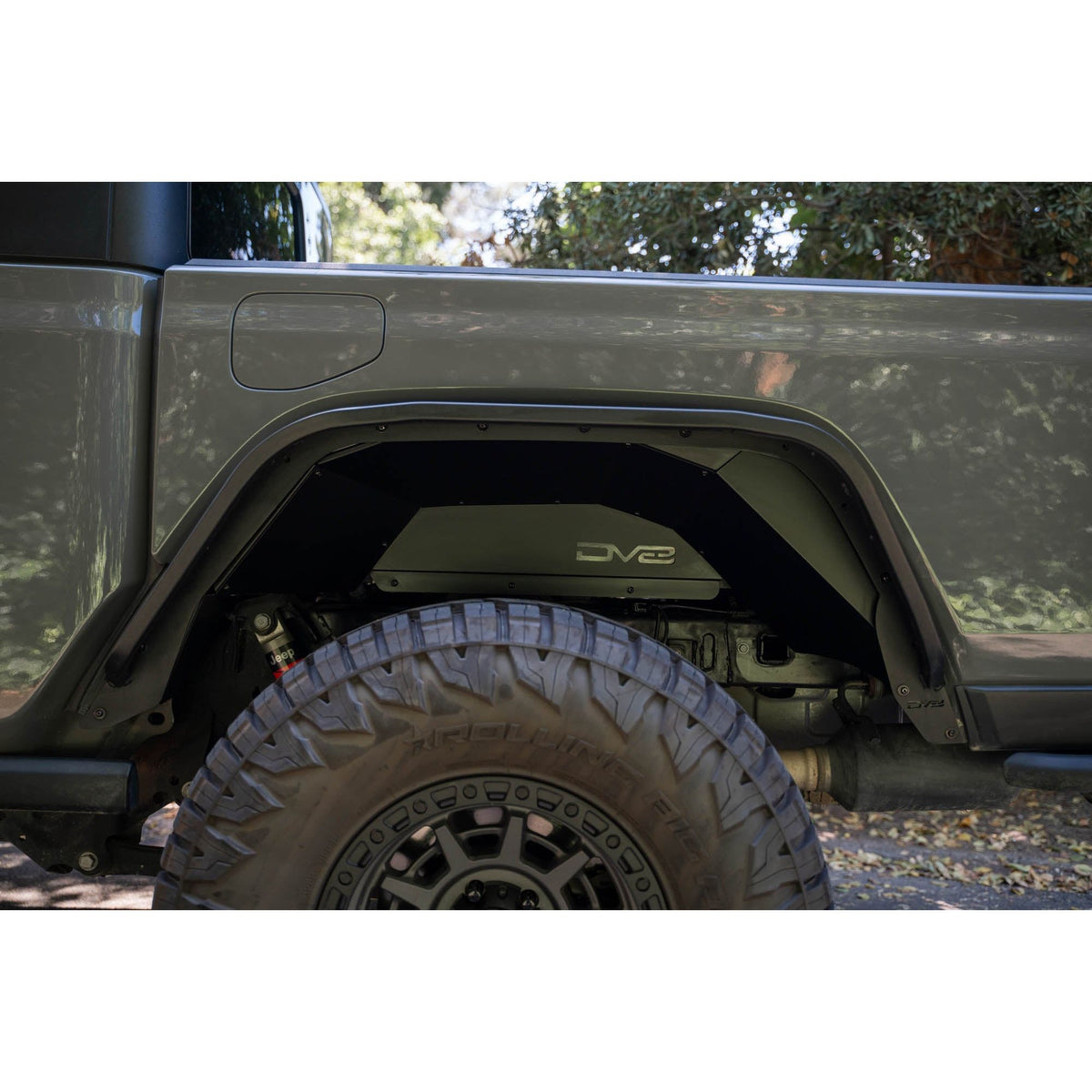 DV8 OFF-ROAD | 2020 2025 Jeep Gladiator JT Rear Inner Fenders  | INFEND-07RB