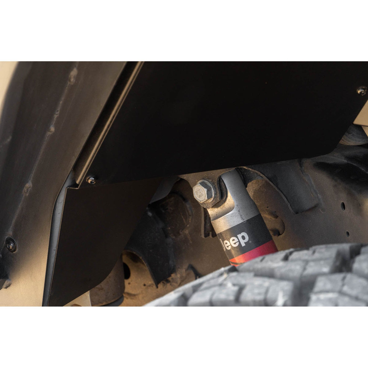 DV8 OFF-ROAD | 2020 2025 Jeep Gladiator JT Rear Inner Fenders  | INFEND-07RB