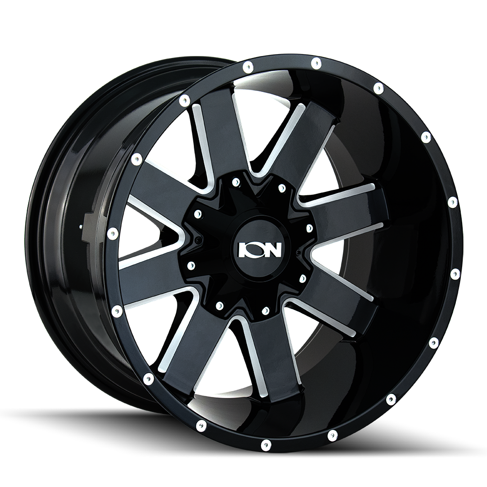 ION ALLOY 141 GLOSS BLACK MILLED