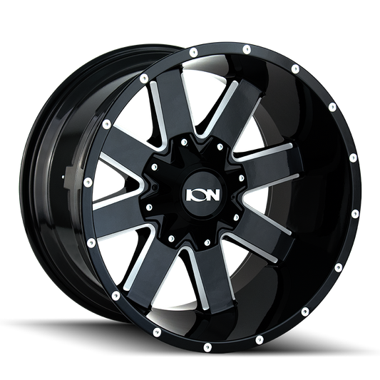 ION ALLOY 141 GLOSS BLACK MILLED