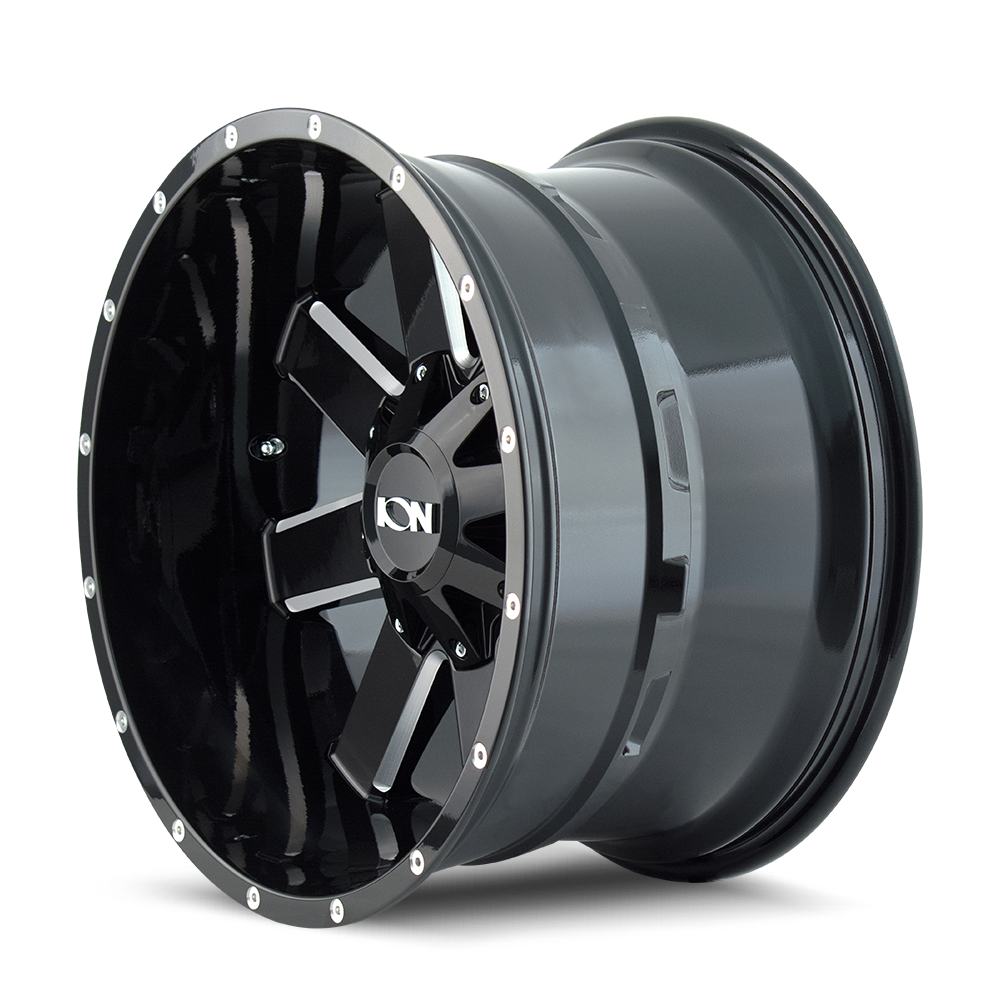 ION ALLOY 141 GLOSS BLACK MILLED