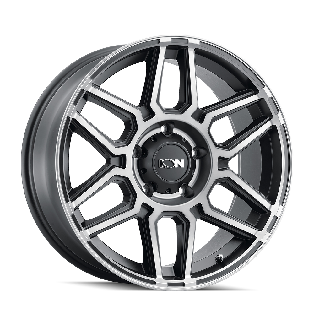 ION ALLOY 146 MATTE BLACK MACHINED WITH DARK