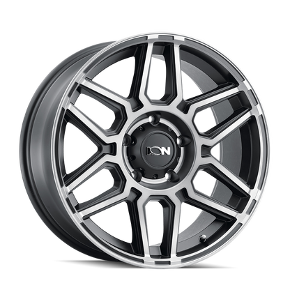 ION ALLOY 146 MATTE BLACK MACHINED WITH DARK