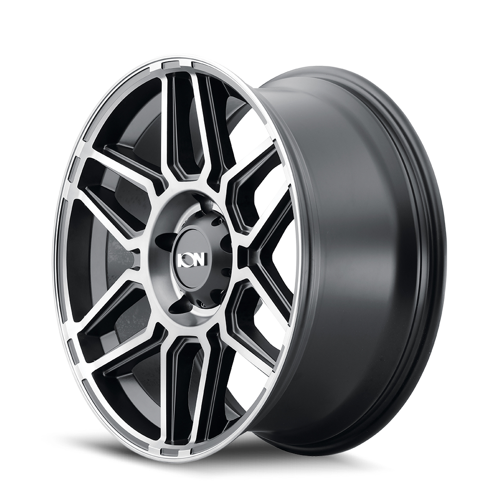 ION ALLOY 146 MATTE BLACK MACHINED WITH DARK