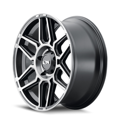 ION ALLOY 146 MATTE BLACK MACHINED WITH DARK