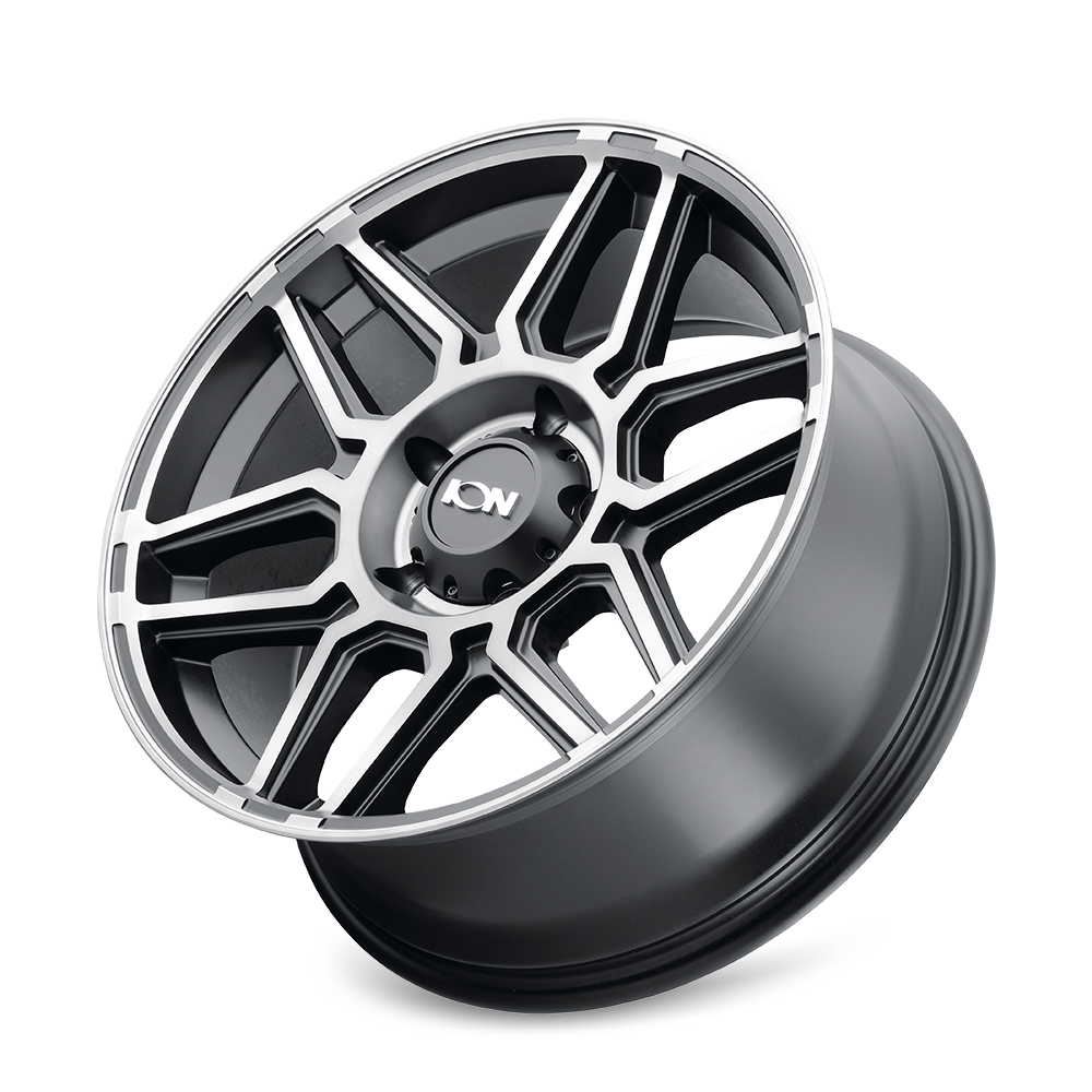 ION ALLOY 146 MATTE BLACK MACHINED WITH DARK