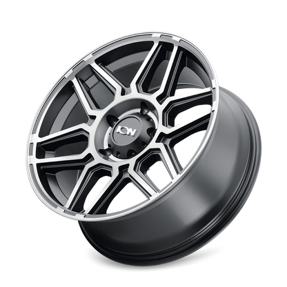ION ALLOY 146 MATTE BLACK MACHINED WITH DARK
