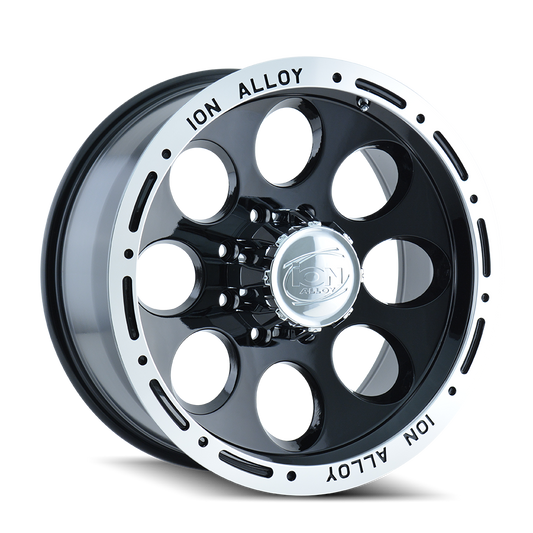 ION ALLOY 174 GLOSS BLACK MACHINED