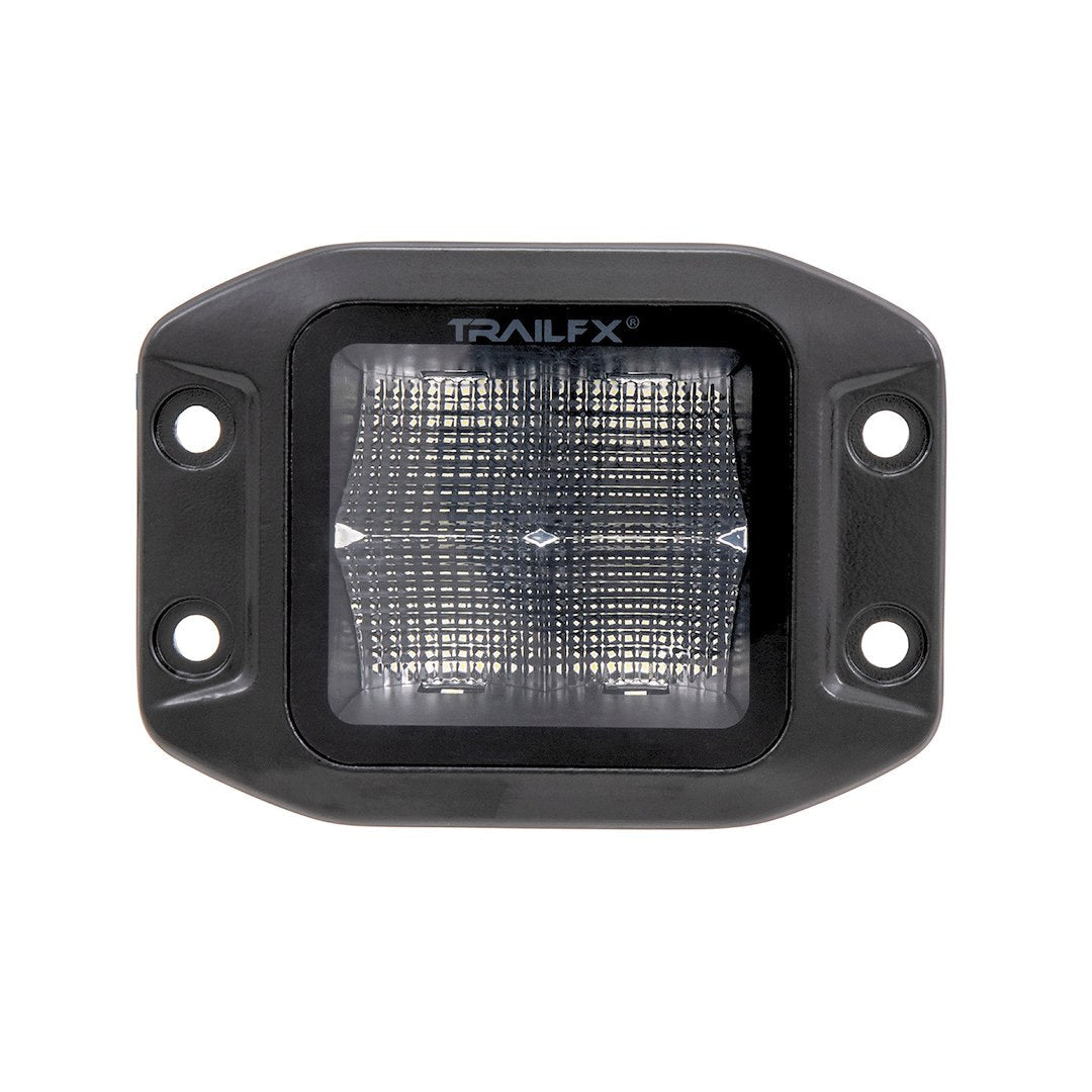 TrailFX 3" LED Cube Flush Mount Light- Black Edition Single (2X2FMBKF1) - product image 1