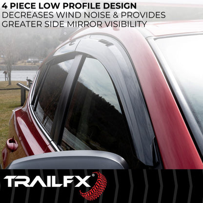 TrailFX 2022–2026 4-Piece Window Vent For Ford Maverick (4182H) - product image 5