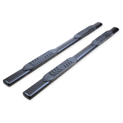 TrailFX 2021–2026 5" Oval Straight Step Bar For Jeep Gladiator- Black (A7099B) - product image 1