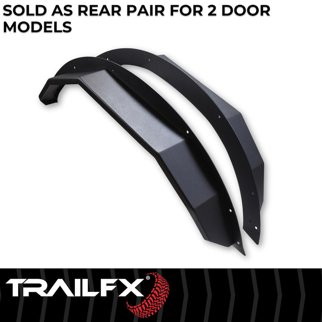 TrailFX 2021–2026 Rear Angled Fender Flares For Ford Bronco 2 Door (BR014T) - product image 6