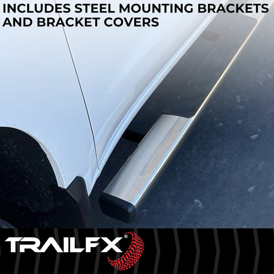 TrailFX 2015–2026 T4 Trapezoid Step Bar For GM Colorado/Canyon Crew-Stainless (A4009S) - product image 6