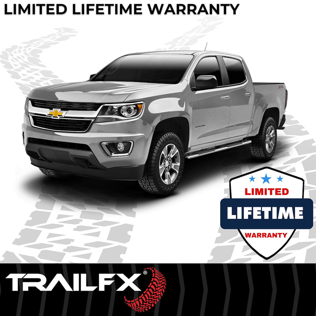 TrailFX 2015–2026 T4 Trapezoid Step Bar For GM Colorado/Canyon Crew-Stainless (A4009S) - product image 8