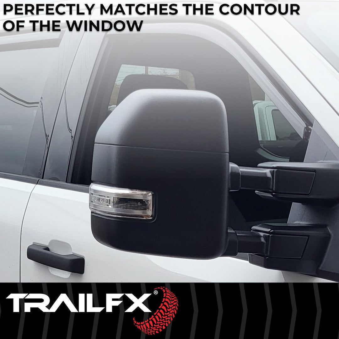 TrailFX 2015–2026 In Channel 4-Piece Window Vent For Ford F150 (4975IC) - product image 3