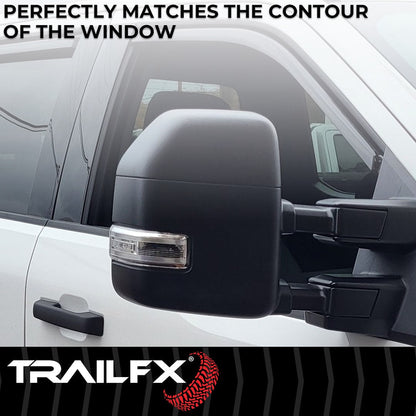 TrailFX 2015–2026 In Channel 4-Piece Window Vent For Ford F150 (4975IC) - product image 3