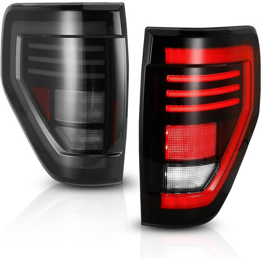 Winjet | F-150 2009-2014 SEQUENTIAL LED TAIL LIGHTS | CTWJ-0706-BS-SQ