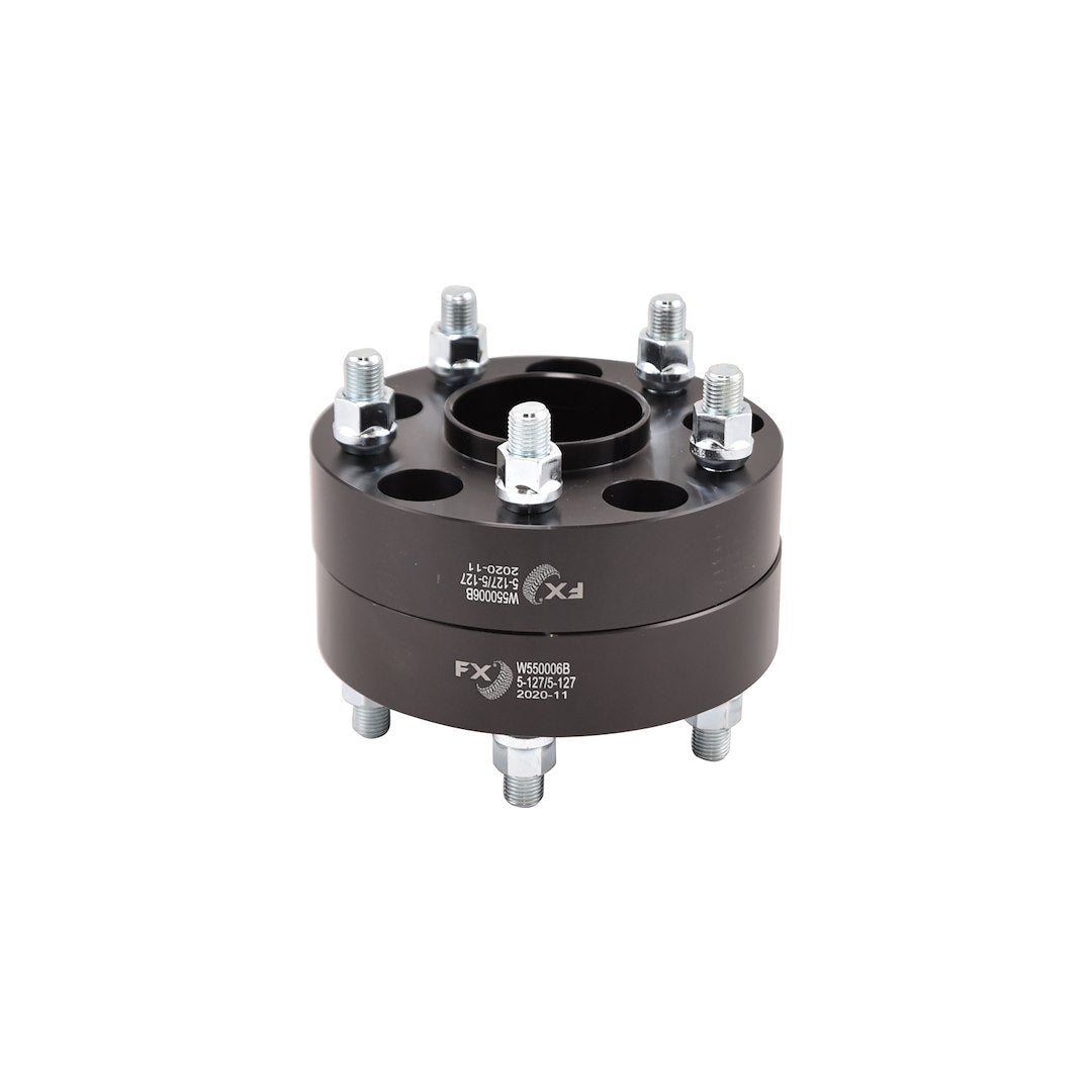 TrailFX Hub Centric Wheel Spacer- Black Anodized (W550006HC) - product image 2