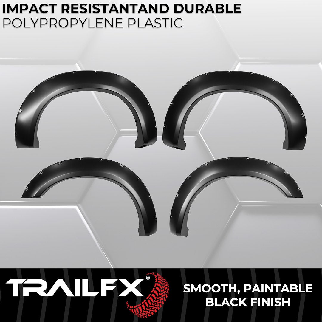 TrailFX 2011–2016 Pocket Style Fender Flares for Ford F250 (TFF3005S) - product image 4