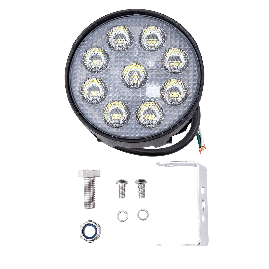 TrailFX 4" Round LED Light w/Flashing Func- Single (4RNDWLAMF1) - product image 2