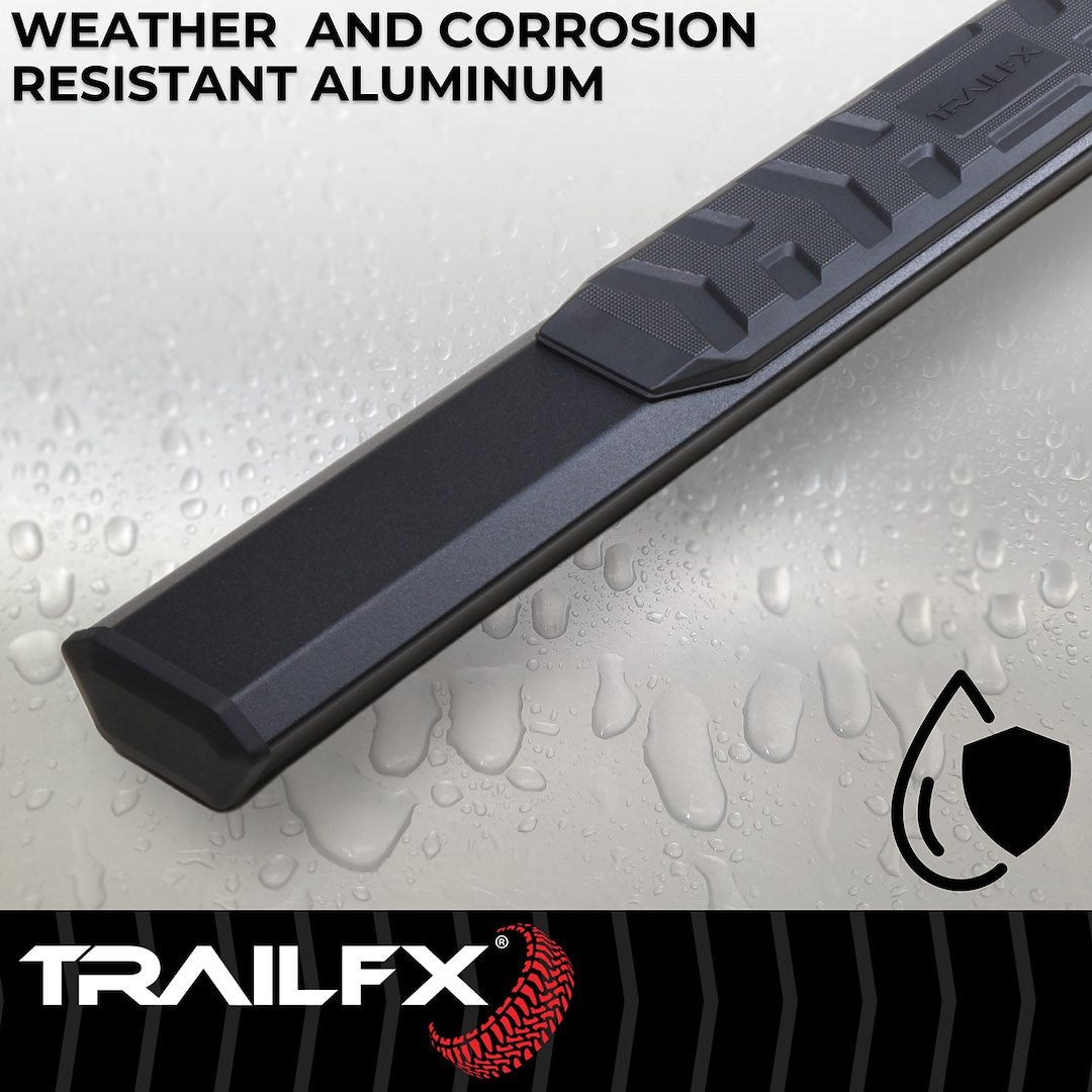 TrailFX 2015–2026 A4 Step Bars For Ford F150-F350 Extended Cab (AL4011B) - product image 4