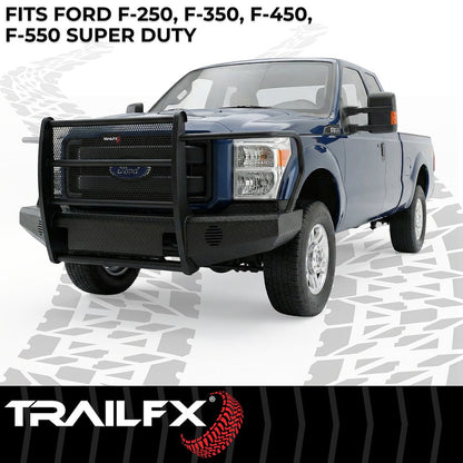 TrailFX 2008–2010 Front Full Replacement Bumper for Ford Superduty (FX3001A) - product image 6