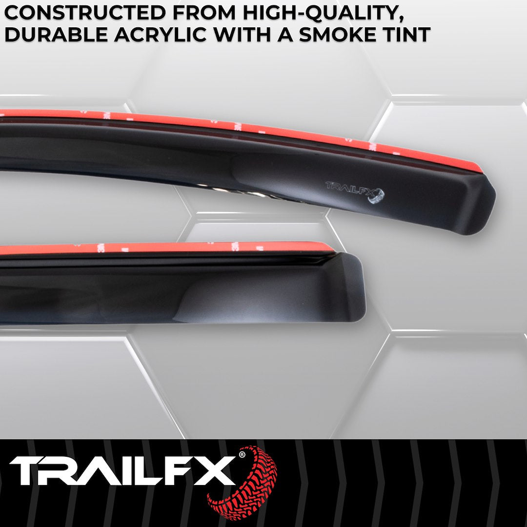 TrailFX 2018–2024 In Channel 4-Piece Window Vent For GMC Terrain (4812IC) - product image 4