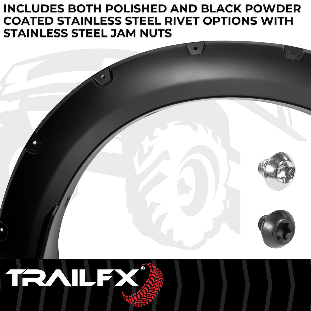 TrailFX 2023–2026 Pocket Style Fender Flares For Ford Superduty (TFF3008S) - product image 6
