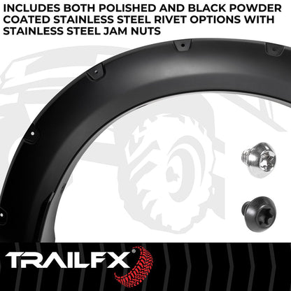 TrailFX 2023–2026 Pocket Style Fender Flares For Ford Superduty (TFF3008S) - product image 6