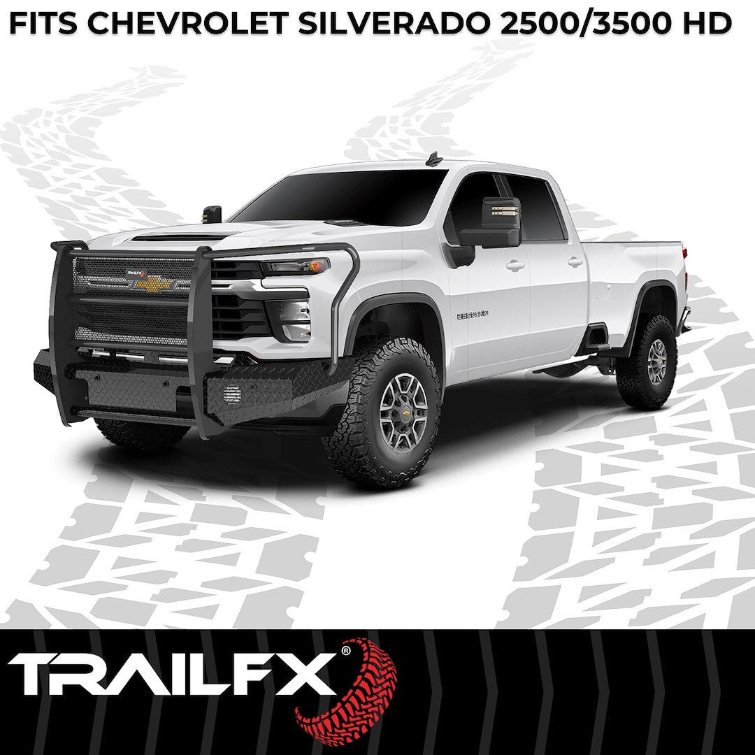 TrailFX 2024–2025 Front Full Replacement Bumper for Chevrolet Silverado 2500/33500 (FX3033A) - product image 6