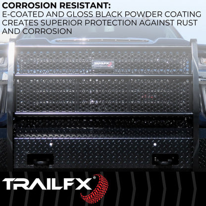 TrailFX 2017–2022 Front Full Replacement Bumper for Ford Superduty (FX3023A) - product image 3