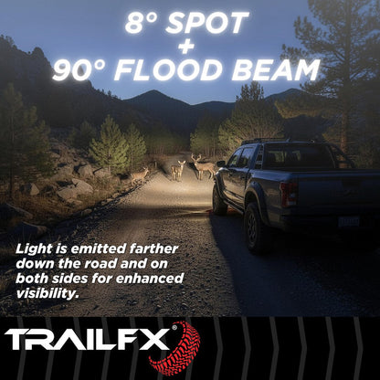 TrailFX 20" Double Row LED Light Bar-Black Edition (20DRBKCM) - product image 6