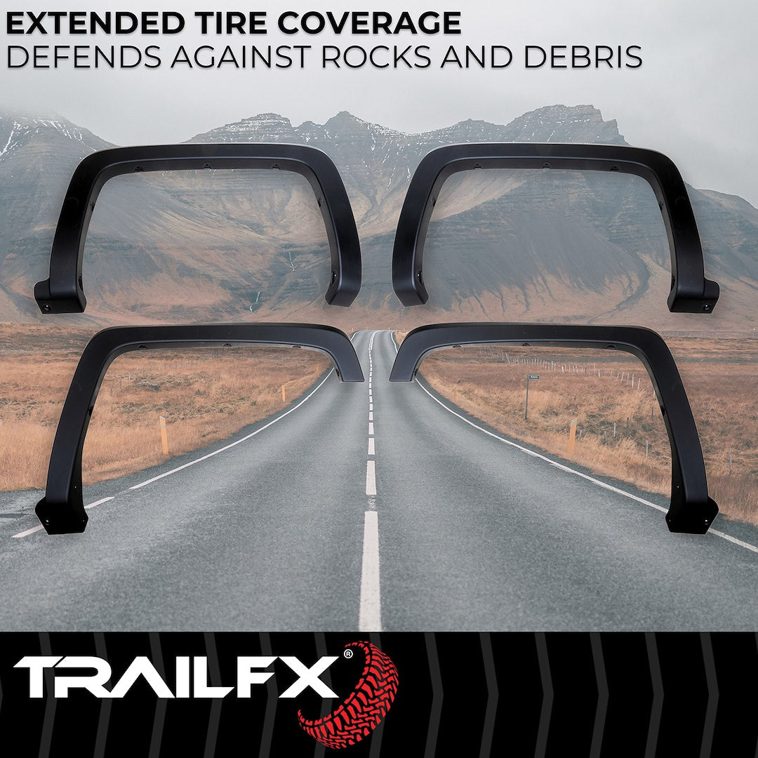 TrailFX 2014–2018 OE-Style Fender Flares For Chevrolet Silverado (TFC3002OE) - product image 2