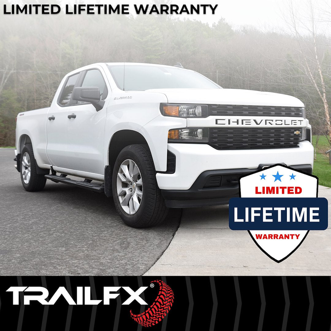TrailFX 2007–2018 A4 Step Bars For GM Silverado/Sierra Crew Cab (AL4004B) - product image 9