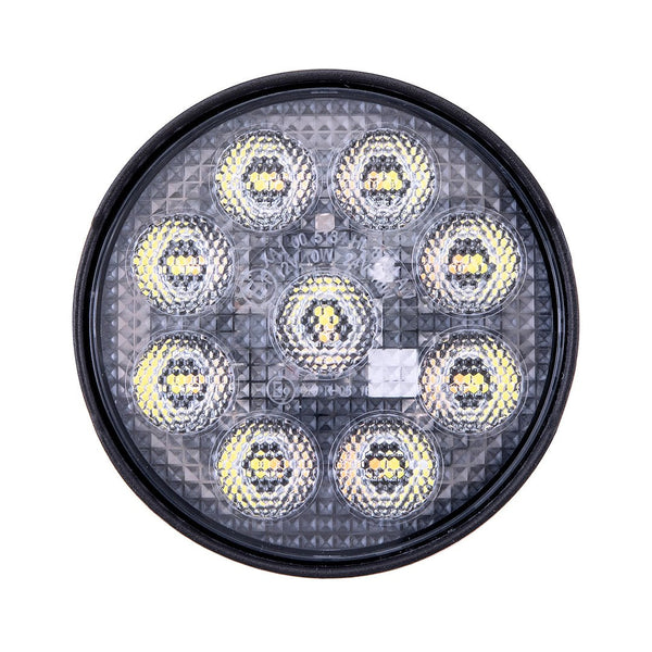 TrailFX 4" Round LED Light w/Flashing Func- Single (4RNDWLAMF1)
