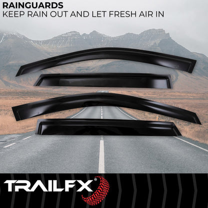 TrailFX 2024–2026 4-Piece Window Vent  For Chevrolet Trax (4116H) - product image 2