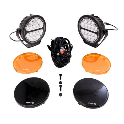 TrailFX 7" Round LED Lights- Pair (7RNDF2) - product image 2