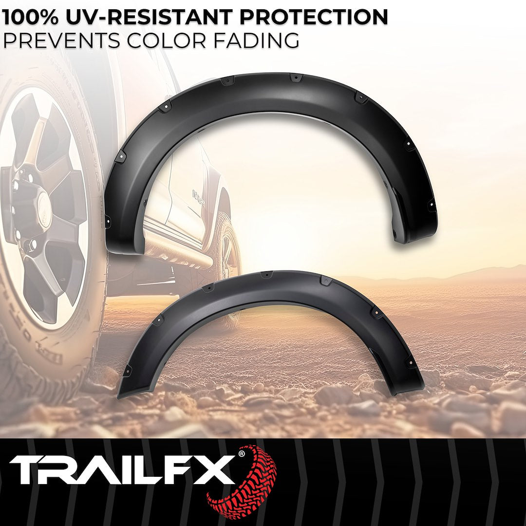 TrailFX 2023–2026 Pocket Style Fender Flares For Ford Superduty (TFF3008S) - product image 5
