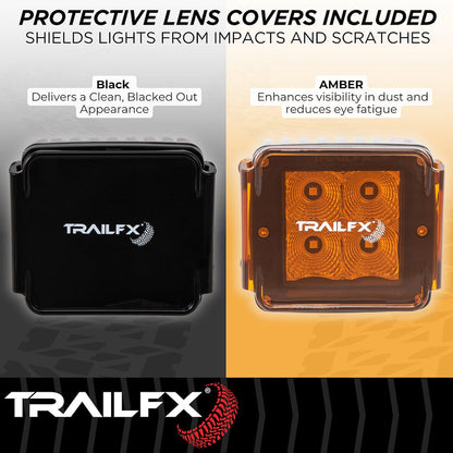 TrailFX 3" LED Cube Lights- Pair (2X2F2) - product image 10