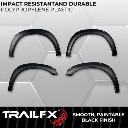 TrailFX 2009–2018 Pocket Style Fender Flares For Ram 1500, Textured (TFD3002T) - product image 4